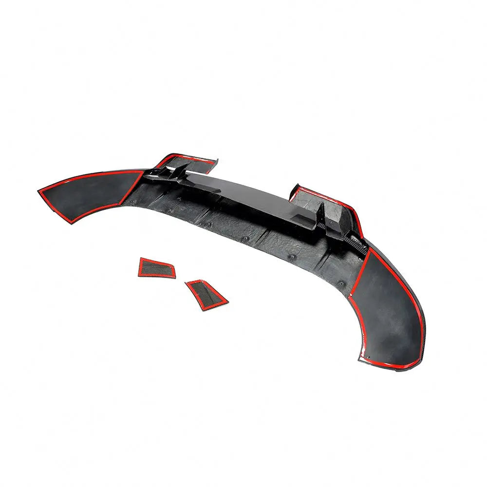 Porsche Cayenne Carbon Fiber Front Bumper Lip (2018–2019)