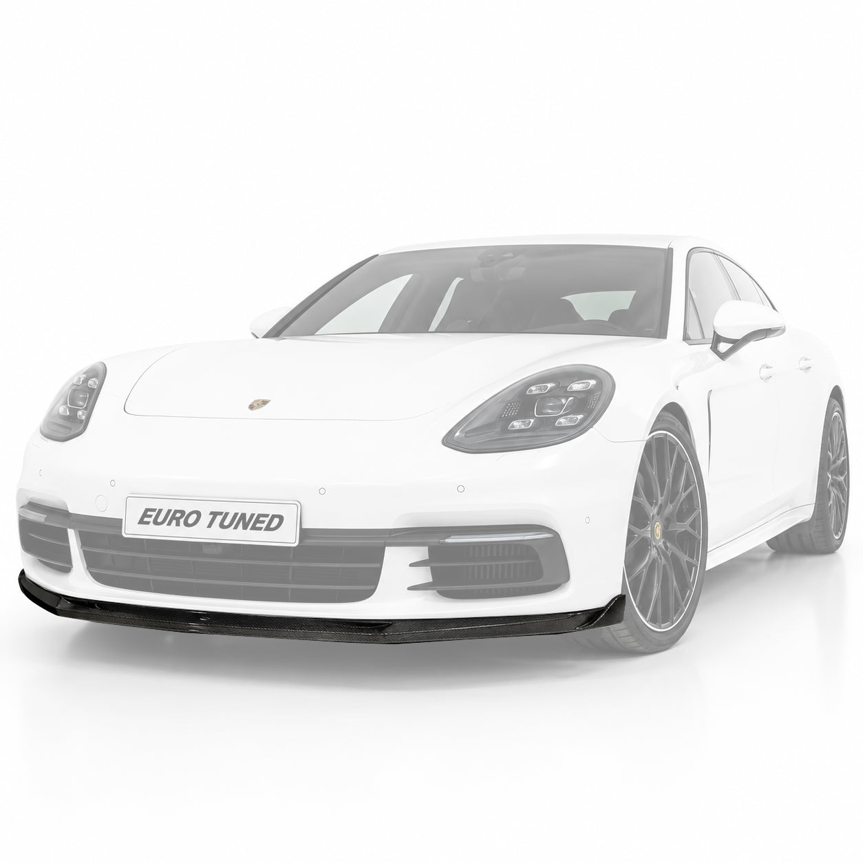 Porsche Panamera 971 4S Carbon Fiber Front Splitter (2017–2019)