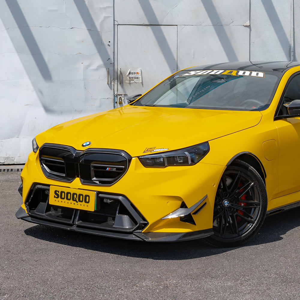 SOOQOO V1 BMW M5 G90 / G99 Pre-Preg Carbon Fibre Front Lip (2024+)