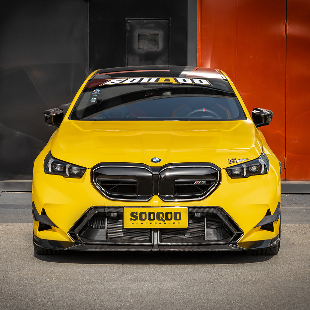 SOOQOO V1 BMW M5 G90 / G99 Pre-Preg Carbon Fibre Front Lip (2024+)