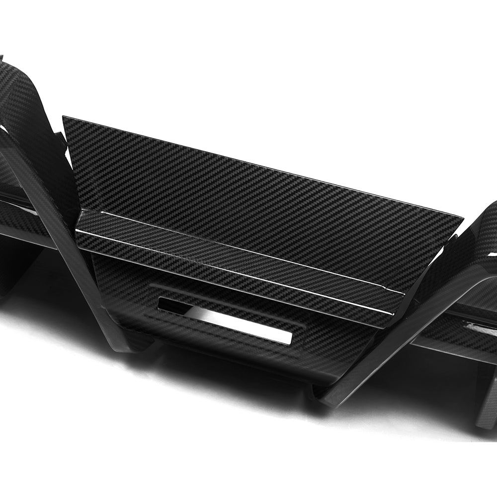 SOOQOO V2 BMW M5 G90 / G99 Pre-Preg Carbon Fibre Rear Diffuser (2024+)