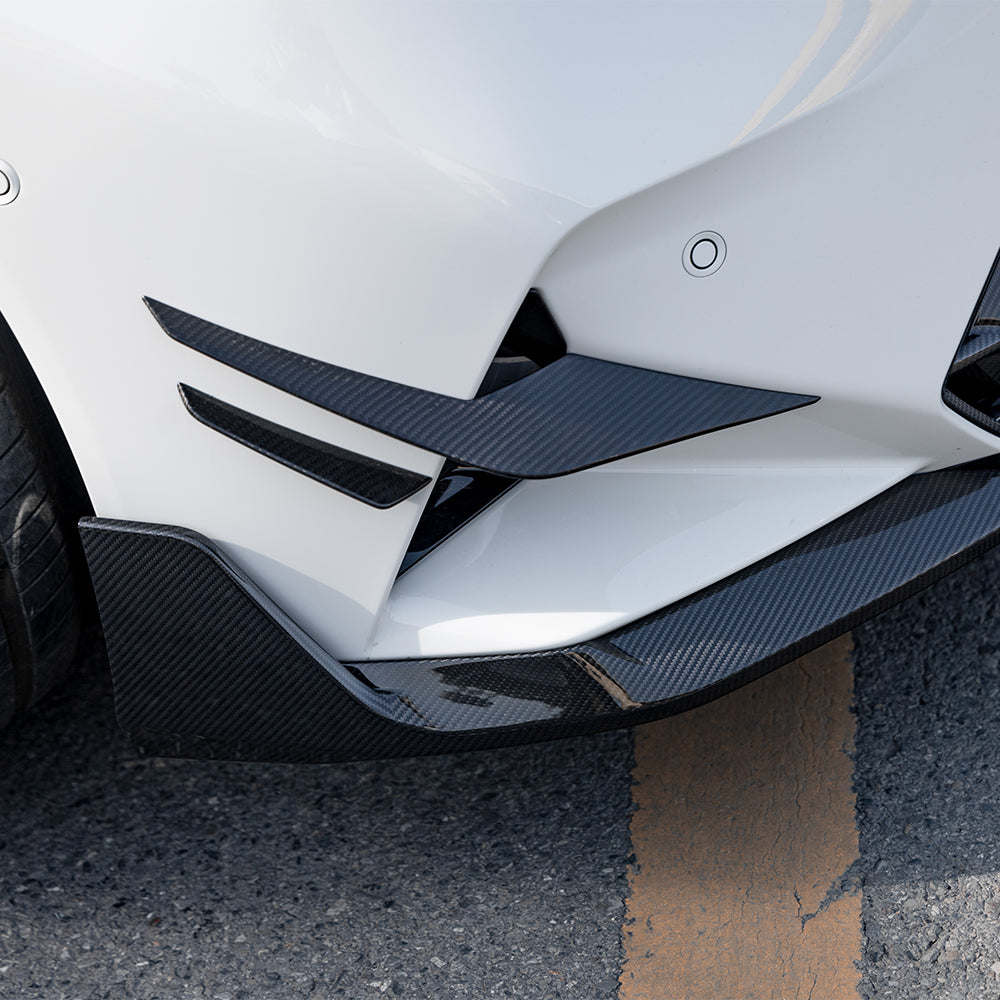 SOOQOO BMW M5 G90 / G99 Pre-Preg Carbon Fibre Front Canards (2024+)