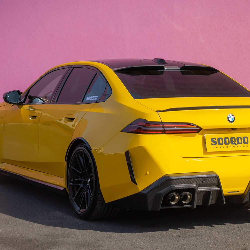 SOOQOO BMW M5 G90 / G99 Pre-Preg Carbon Fibre Rear Reflector Trims (2024+)