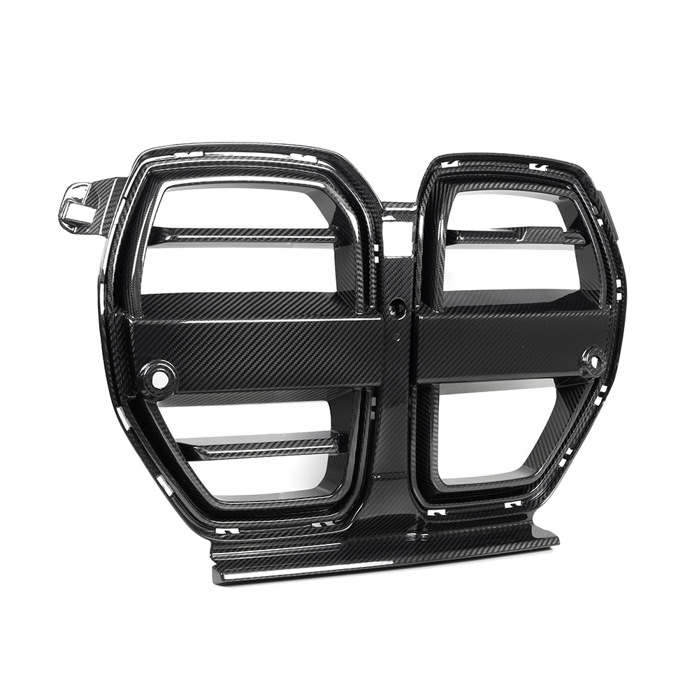 SOOQOO V2 BMW M3 G80/G81 & M4 G82/G83 Pre-Preg Carbon Fibre Front Grille with ACC (2021+)