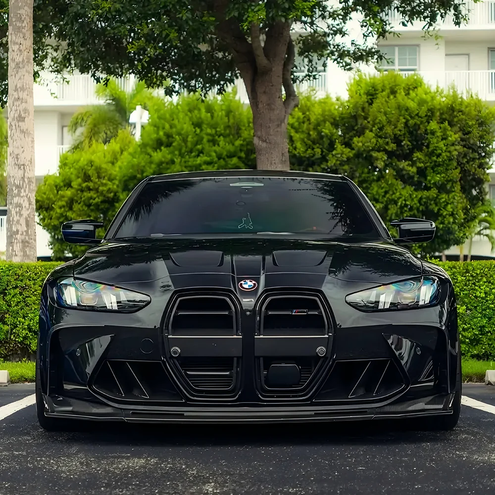 SOOQOO V2 BMW M3 G80/G81 & M4 G82/G83 Pre-Preg Carbon Fibre Front Grille with ACC (2021+)