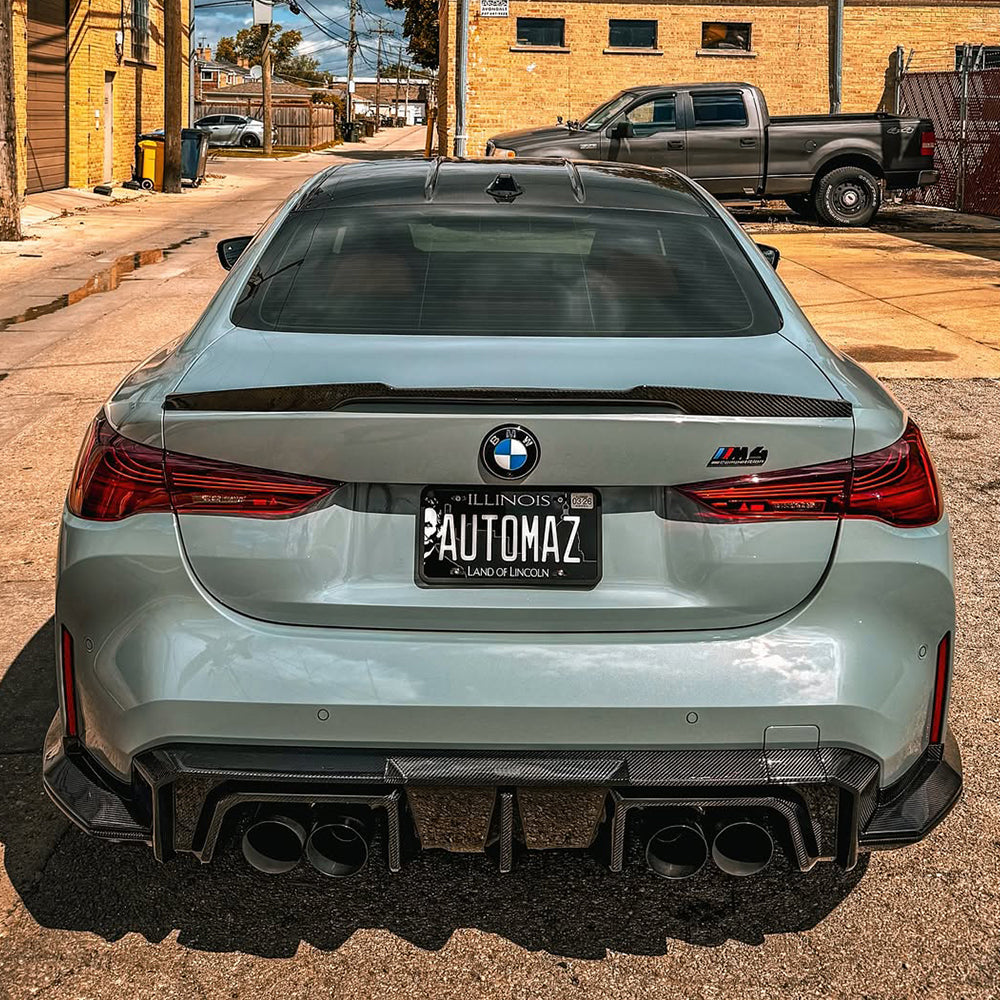 SOOQOO V2 BMW M4 G82 / G83 Pre-Preg Carbon Fibre Rear Diffuser (2021+)