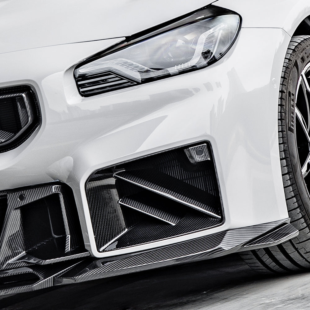 SOOQOO BMW M2 G87 Pre-Preg Carbon Fibre Front Air Inlets (2023+)