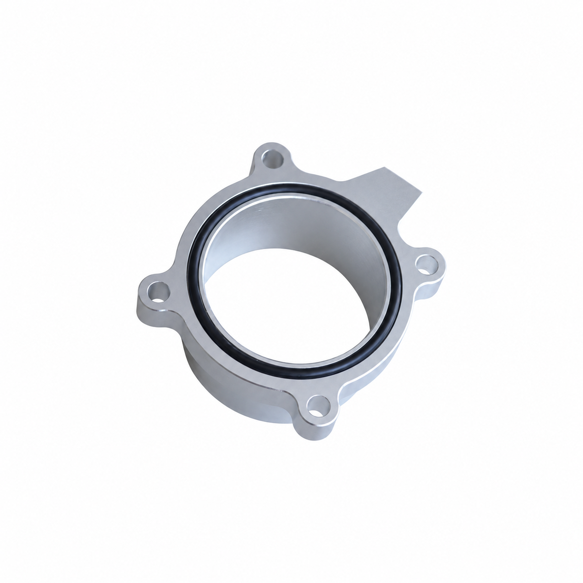 Audi EA839 charge pipe machined connection flange and sealing ring detail