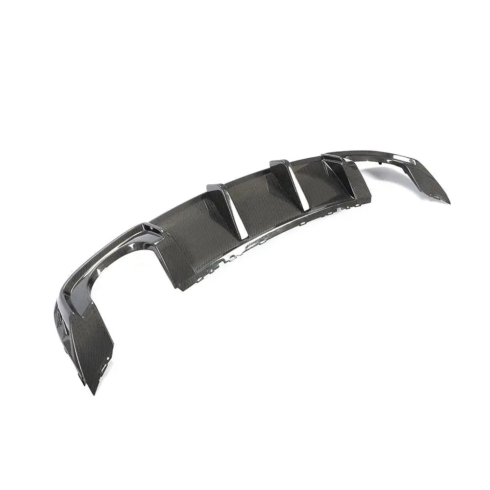 Audi RS3 8V LCI gloss carbon fiber rear diffuser