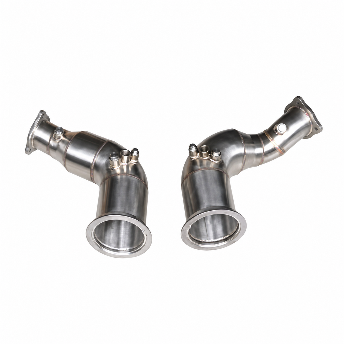 Audi RS4 B9 RS5 F5 2.9 TFSI OPF catless downpipe pair for 2020+ LHD models