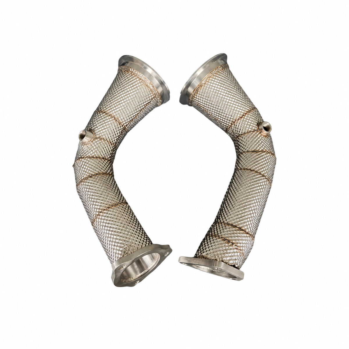 SS304 catless downpipes for Audi RS4 B9 and RS5 F5 2.9 TFSI without OPF
