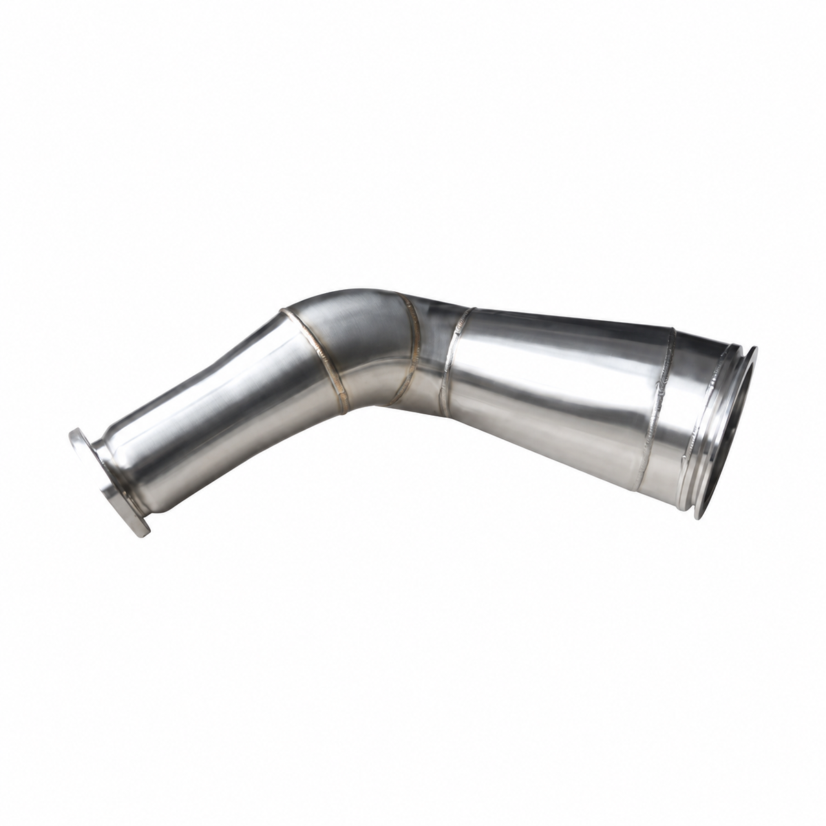 Audi RS6 C8 RS7 C8 catless downpipe exhaust outlet section for non-OPF models