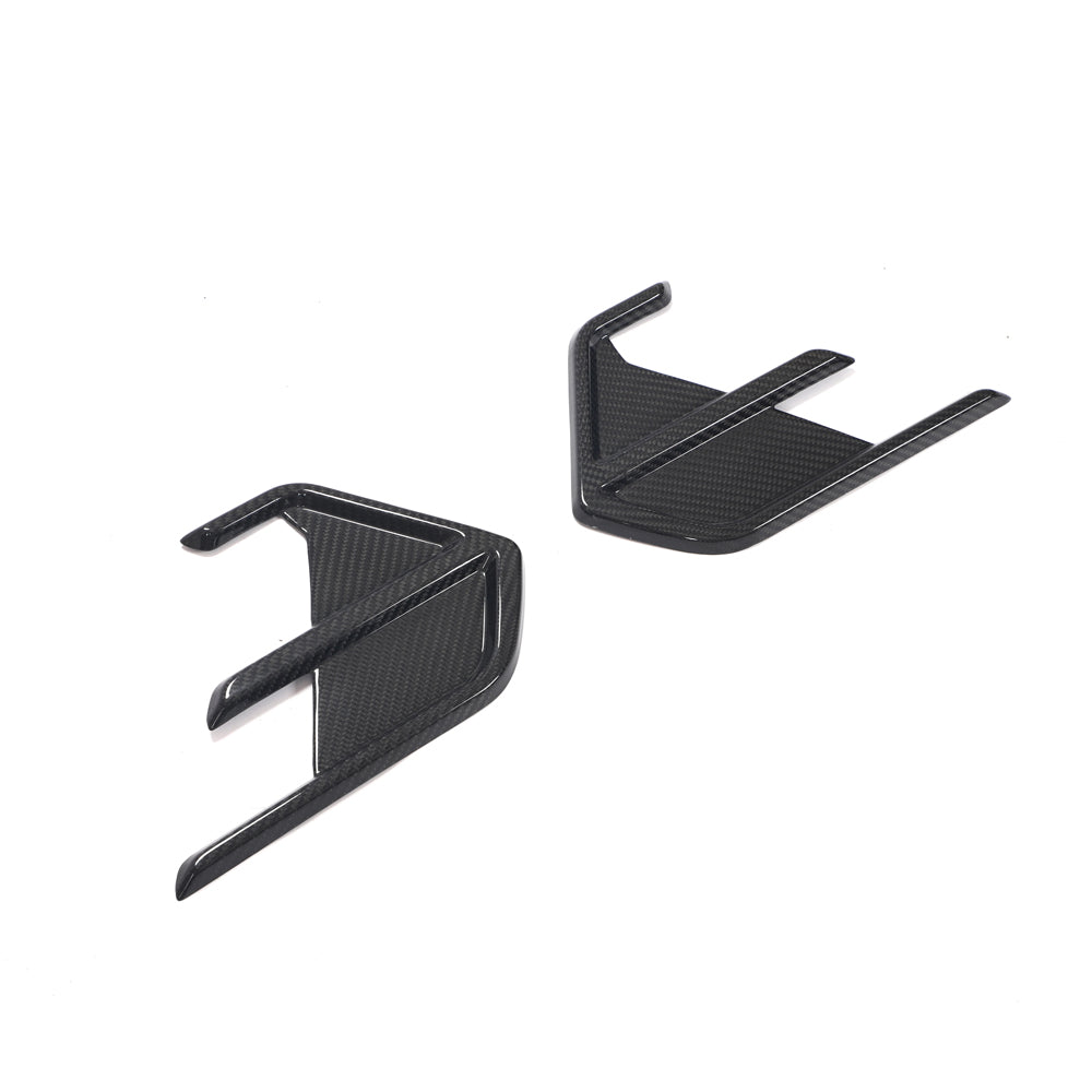 Audi RS7 C8 Type 4K8 carbon fiber rear bumper canards