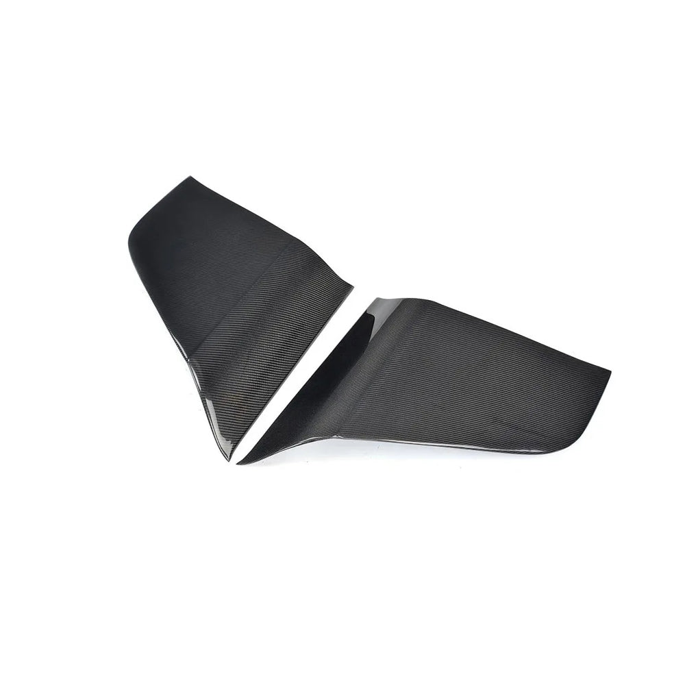 Audi TT 8J gloss carbon fiber side blade panel set