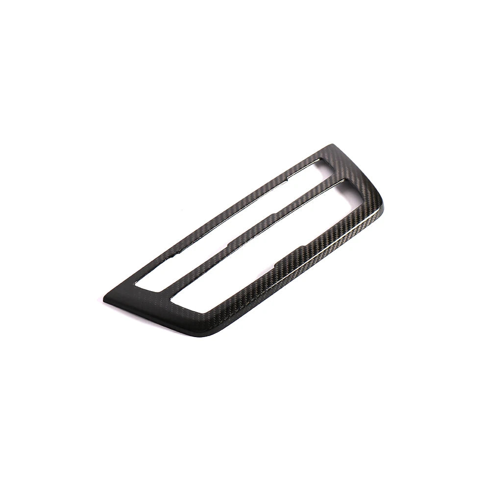 BMW 3 Series and 4 Series carbon fiber AC and media control panel trim