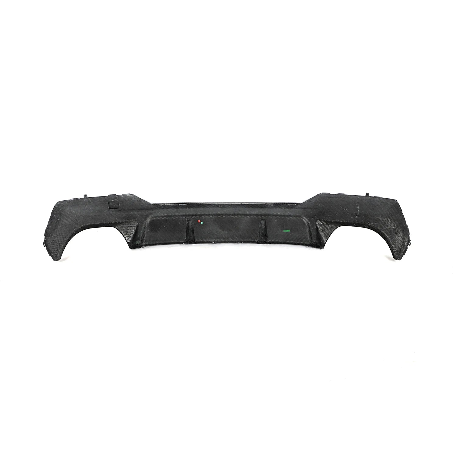 Gloss carbon fiber rear diffuser for BMW 4 Series M Sport