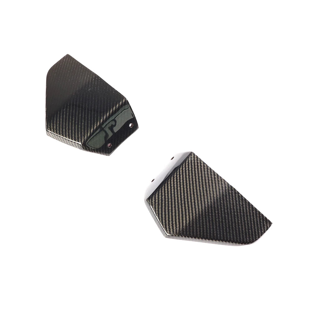 BMW G01 M40i dry carbon fiber front bumper winglets