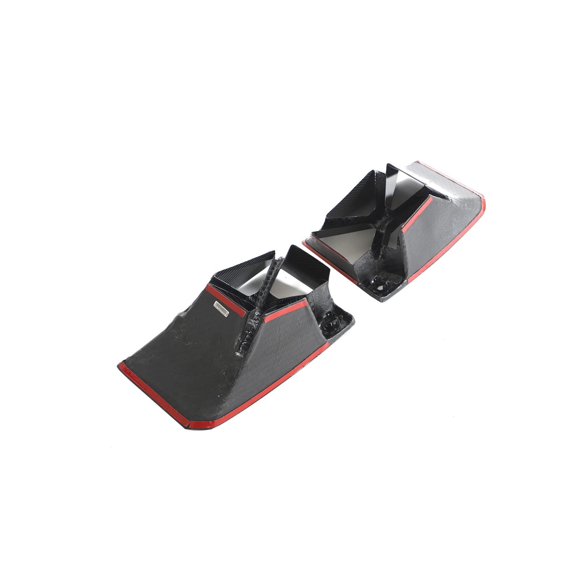 BMW G87 M2 dry carbon fiber front bumper vent trims