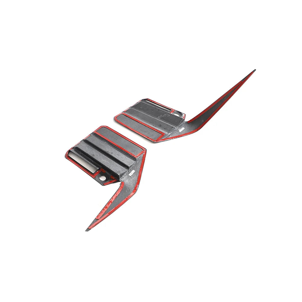 BMW G87 prepreg dry carbon fiber rear bumper canards