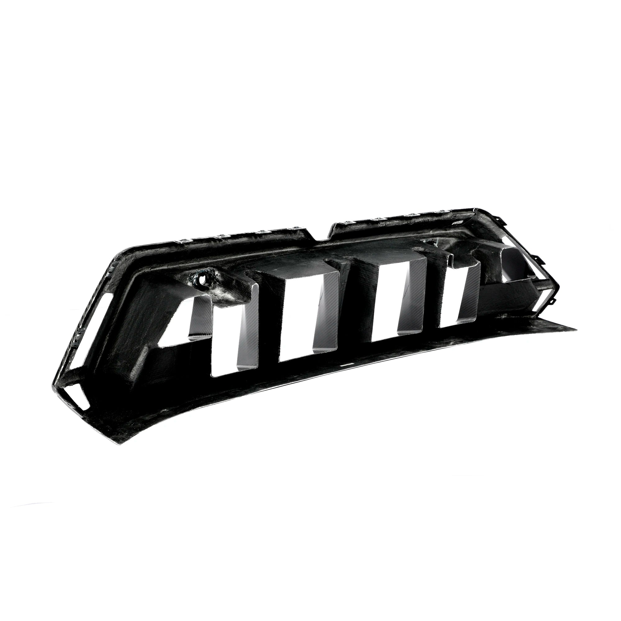 BMW G90 G99 M5 carbon fiber bumper lower grille side angle