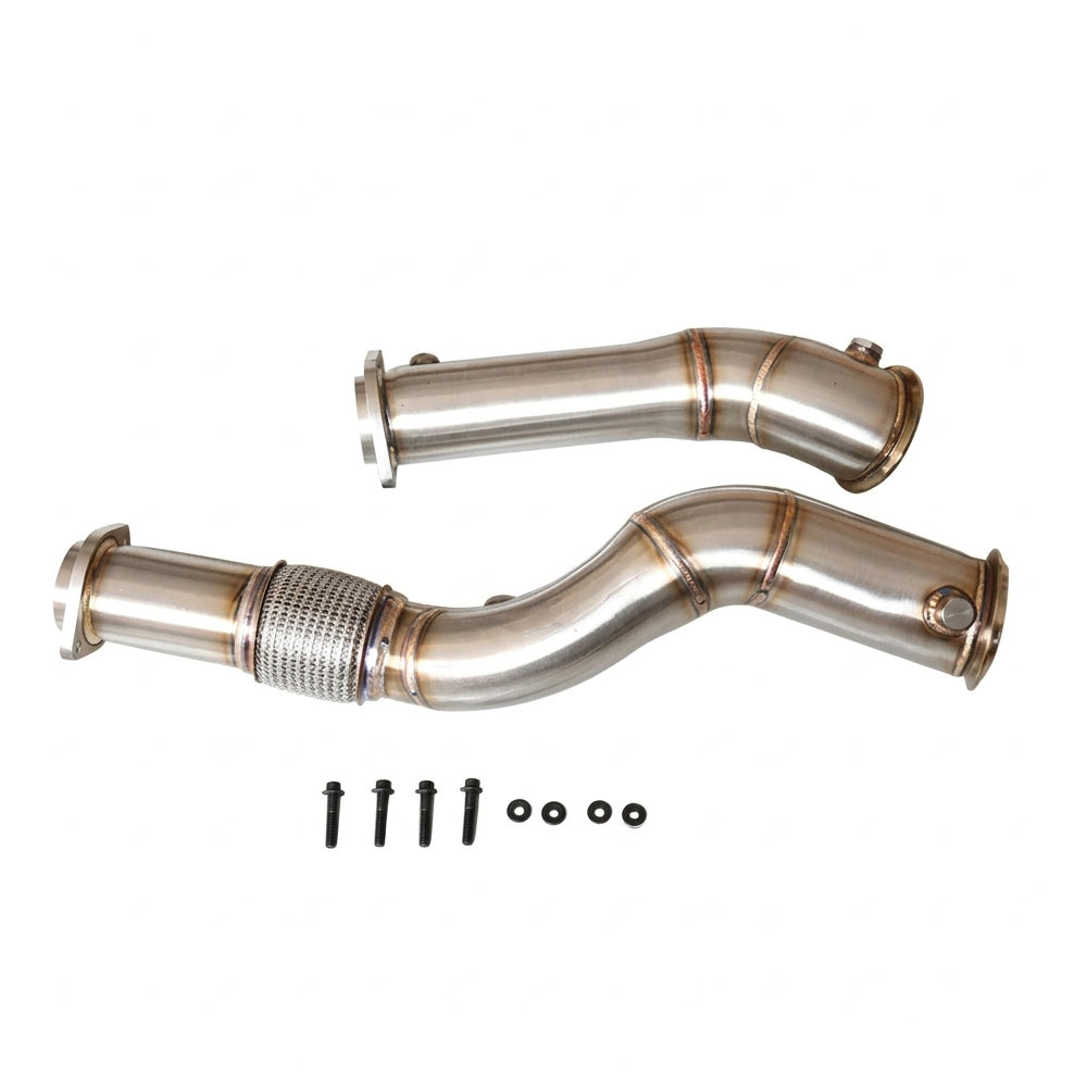 BMW M2 G87 M3 G80 G81 M4 G82 G83 S58 3.5 inch catless downpipes