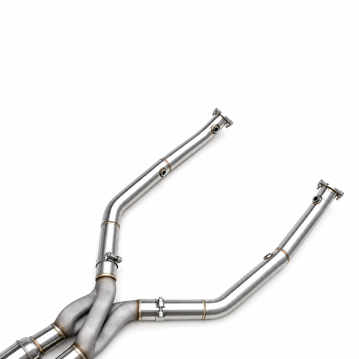 BMW M3 E90 E92 and E93 S65 Z-Pipe midpipe front exhaust section
