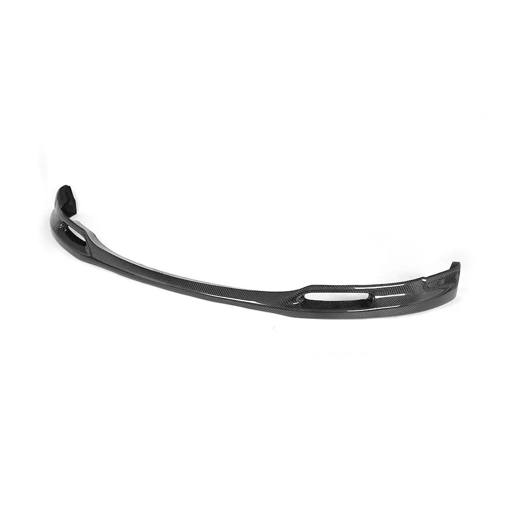 BMW M3 E92 carbon fiber front splitter full view