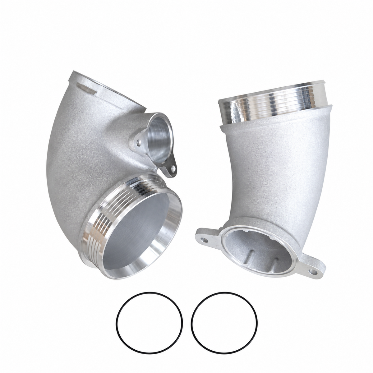 BMW M3 G80 M4 G82 S58 cast aluminum turbo inlet pipes with sealing O-rings