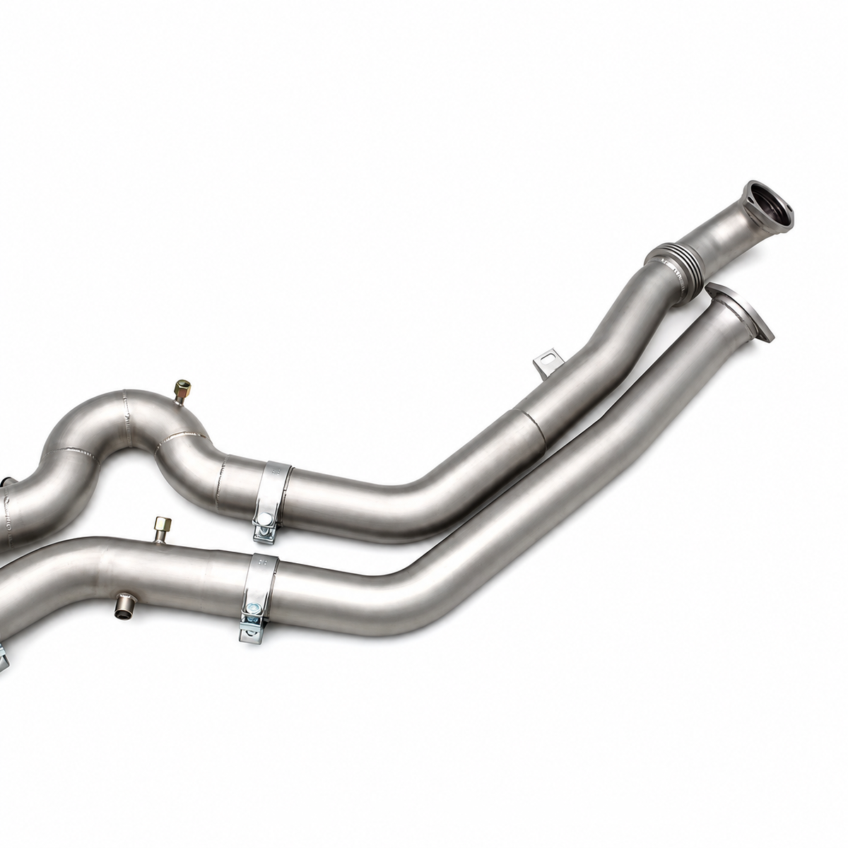 BMW M3 G80 and M4 G82 S58 stainless steel front and connecting exhaust pipe section