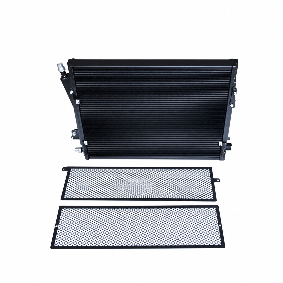 BMW M3 G80 M4 G82 S58 performance aluminum radiator with protective mesh screens