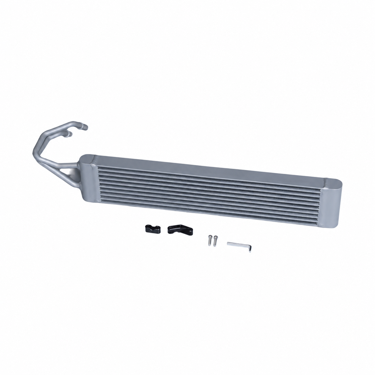 BMW F8X M3 M4 silver DCT oil cooler kit for 7-speed dual-clutch transmission