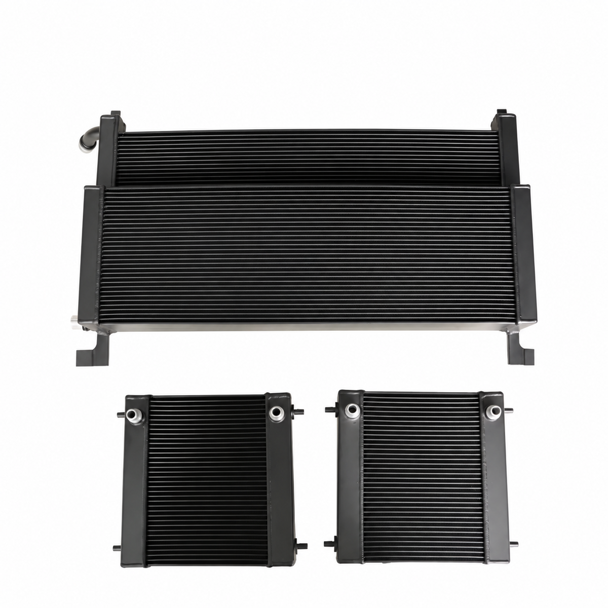 BMW M5 F90 M8 F91 F92 F93 S63 performance radiator set with auxiliary cooling radiators