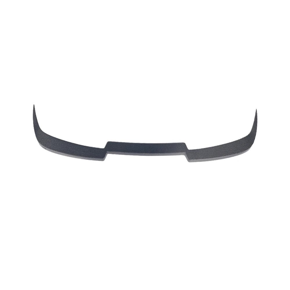 BMW M5 G99 gloss carbon fiber rear roof spoiler front profile