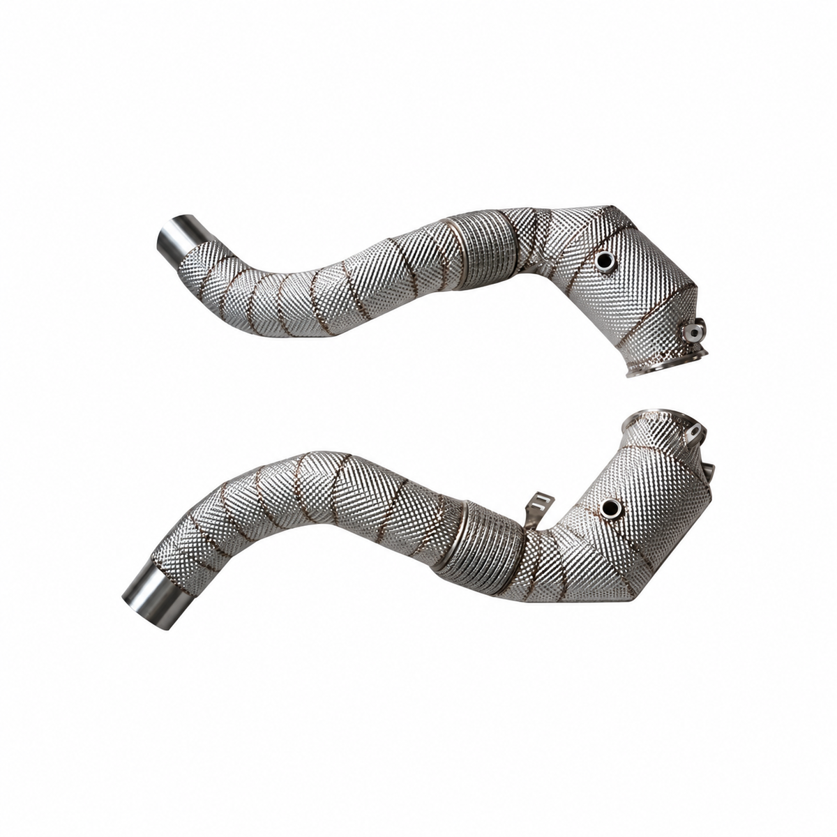 BMW M550i M850i X5 N63 200 cell catted downpipes without OPF
