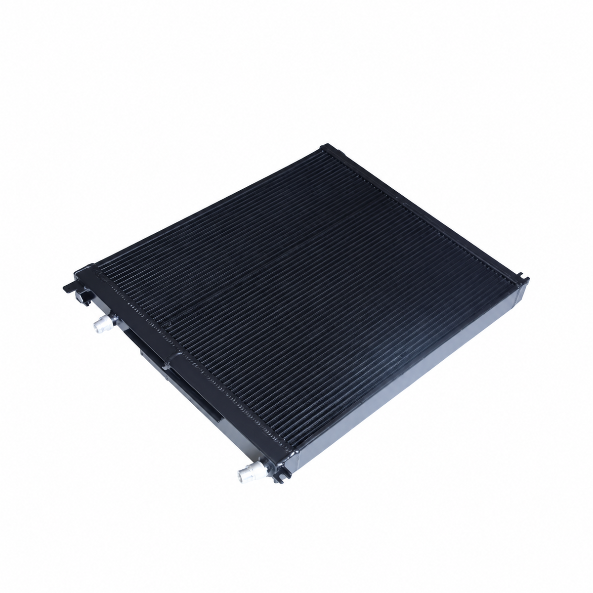 BMW X3M F97 X4M F98 aluminum radiator cooling core and end tank detail