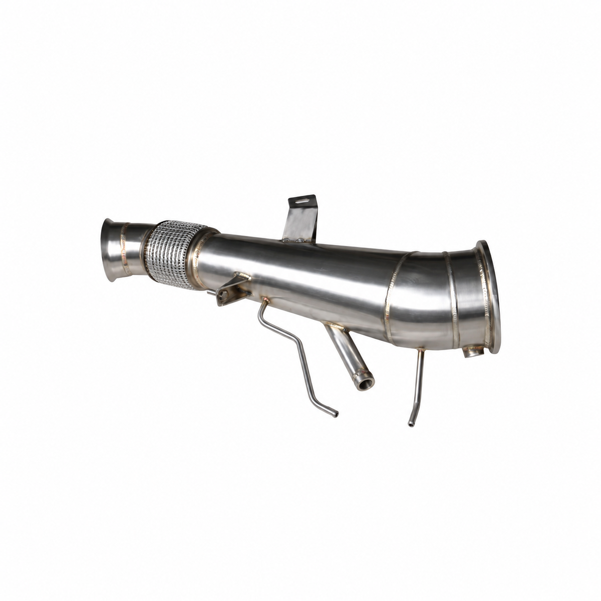 SS304 OPF catless downpipe for BMW X5 G05 and X6 G06 B58