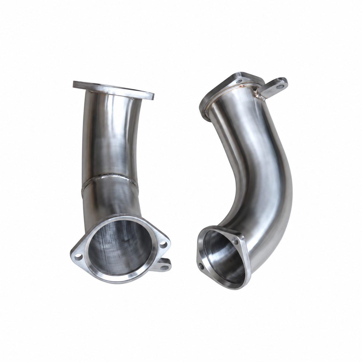 BMW X5M F95 X6M F96 secondary exhaust pipes for 200 cell catted downpipe system