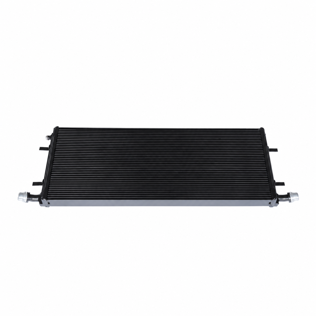 Black front-mounted enlarged coolant radiator for Mercedes-AMG A45 W177 M139