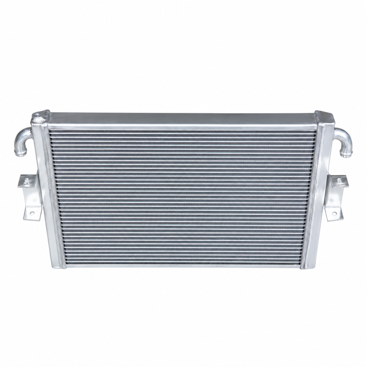 Mercedes-AMG A35 CLA35 GLB35 silver enlarged performance radiator with installation kit