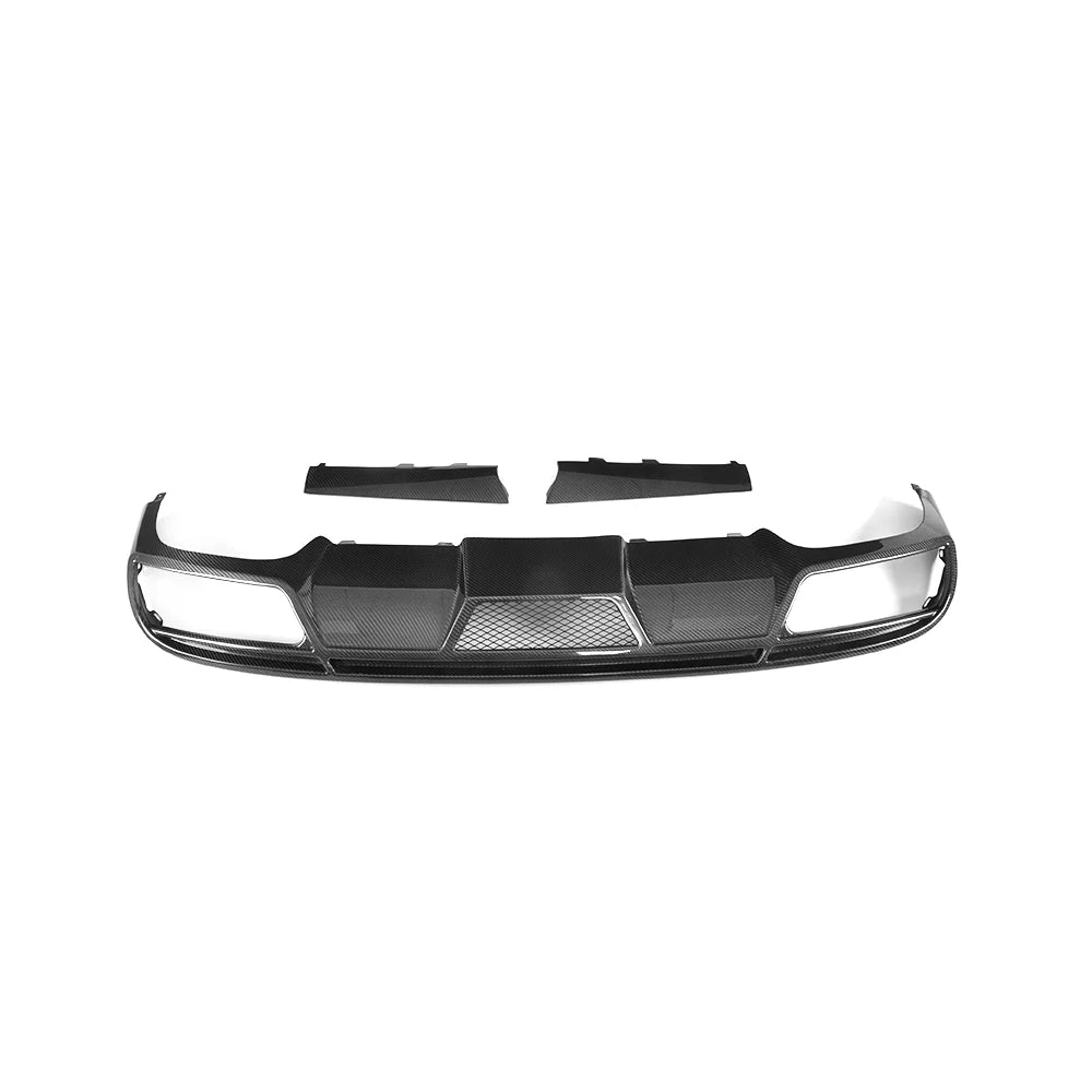 Mercedes C238 E250 E300 E400 E500 carbon fiber rear diffuser