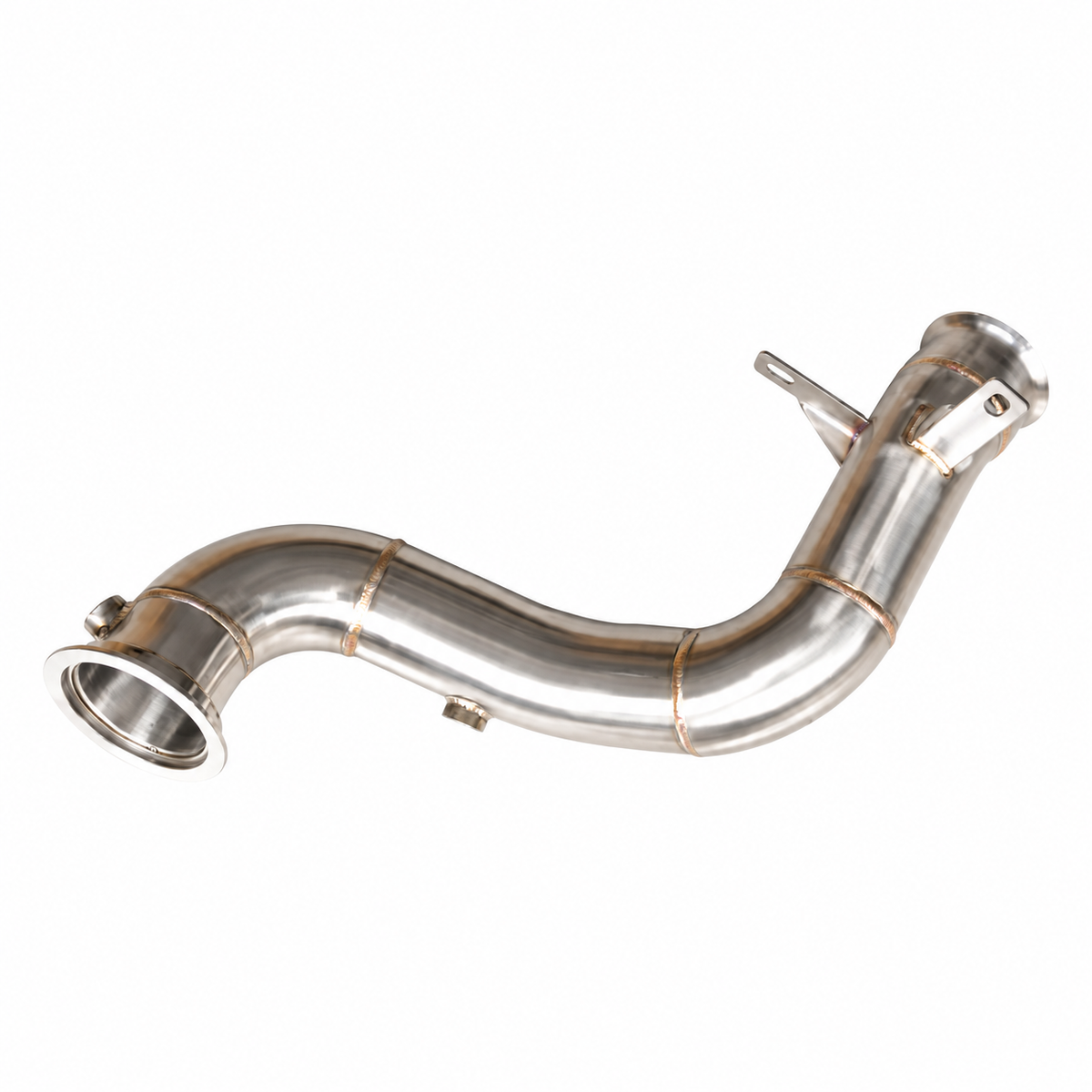 Mercedes-Benz C250 W205 M274 catless downpipe for right-hand-drive models