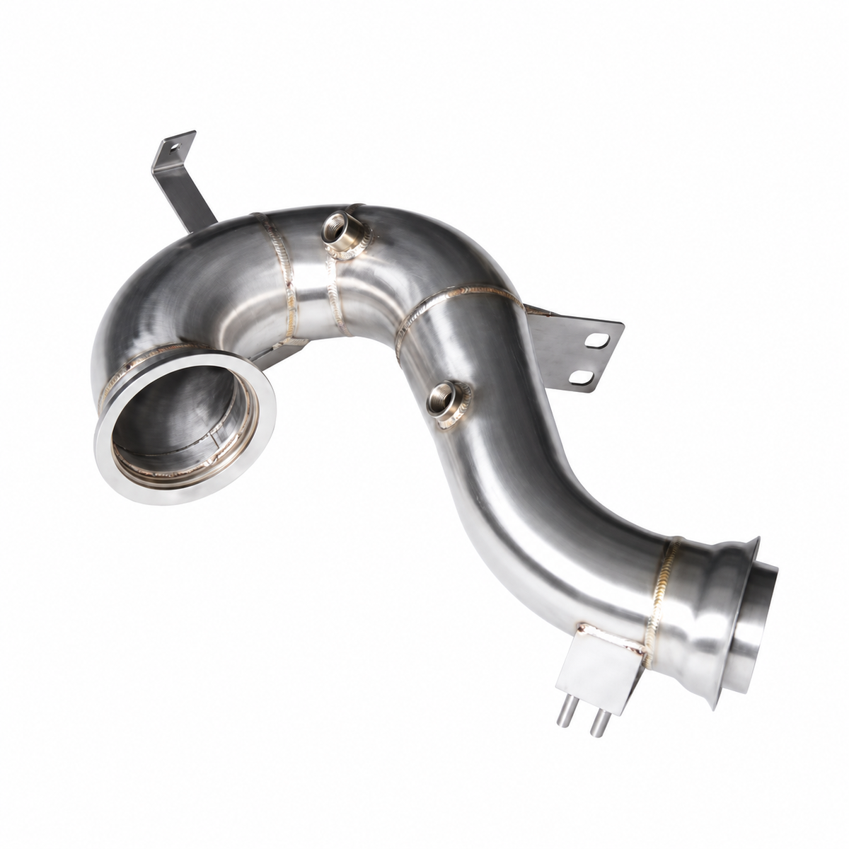 Stainless steel catless downpipe for Mercedes C300 W206 M254 turbo engine