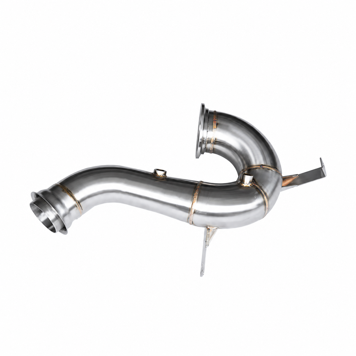 High-flow catless downpipe for Mercedes-Benz C300 W206 M254 2.0L turbo