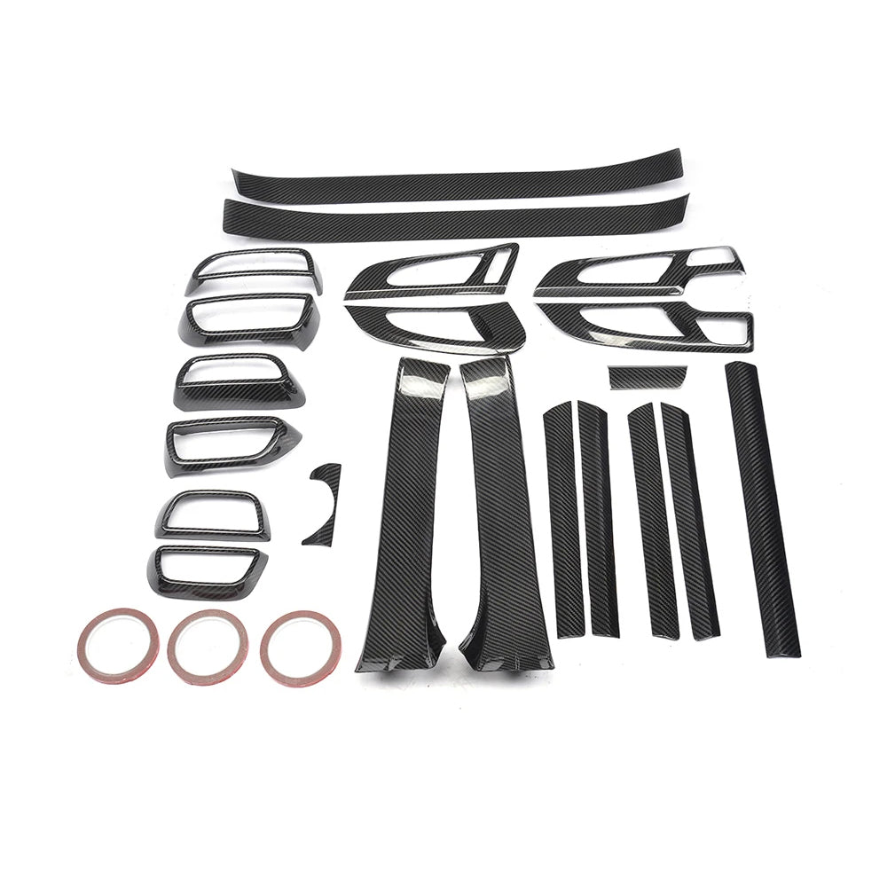 Porsche Cayenne 958.2 GTS Turbo carbon fiber interior trim kit