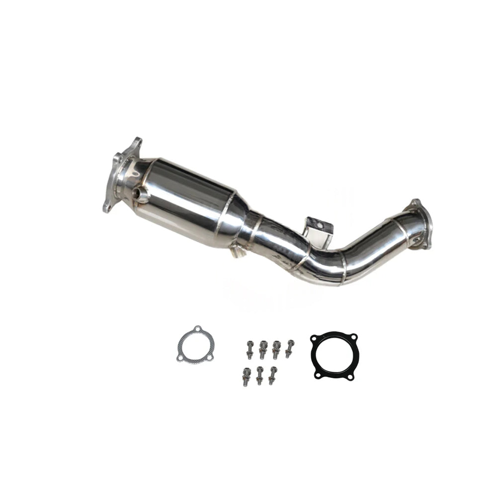 Porsche Macan 95B 2.0T SS304 catless downpipe complete kit with gaskets and hardware