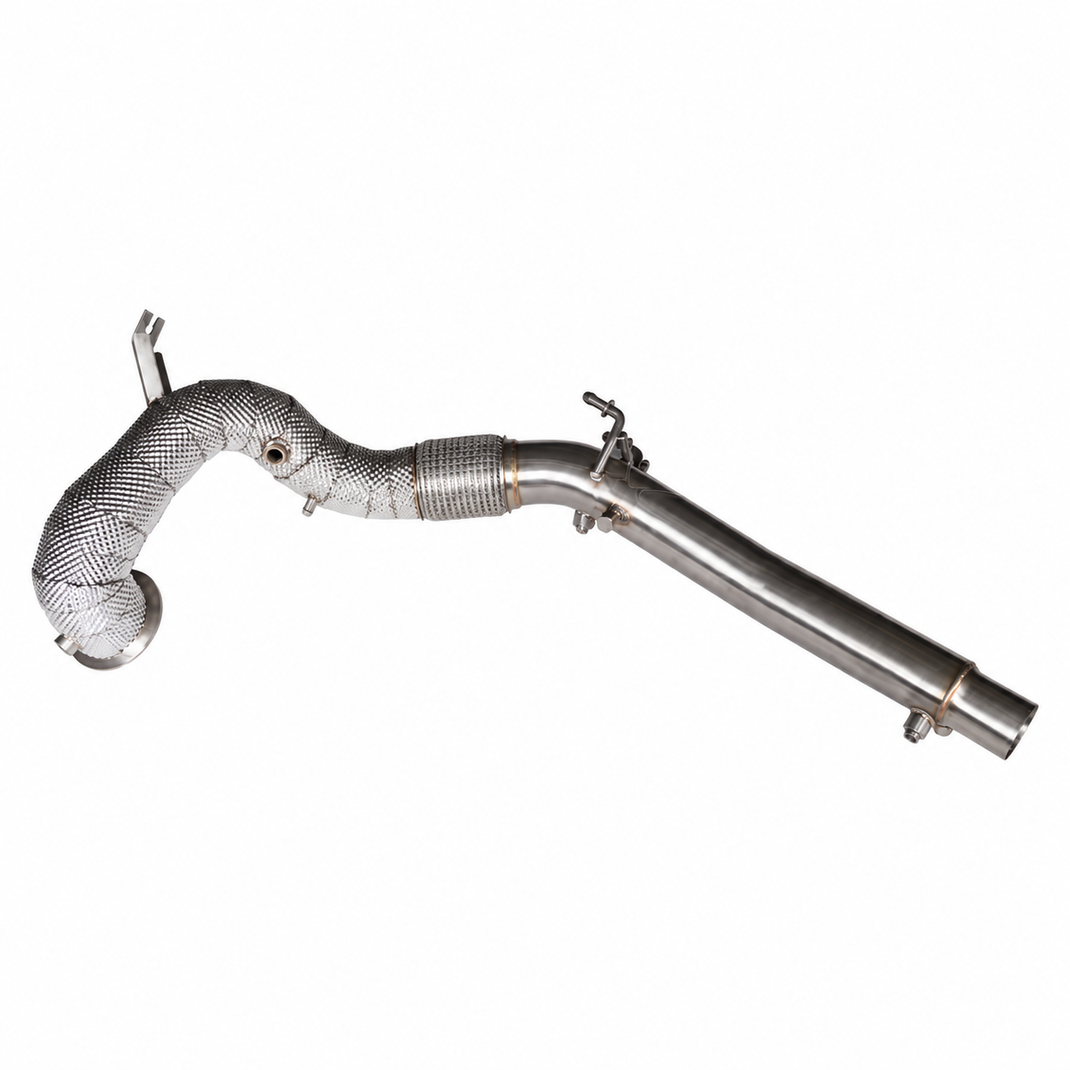 VW Golf GTI MK8 EA888 Gen 4 catted downpipe for OPF equipped models