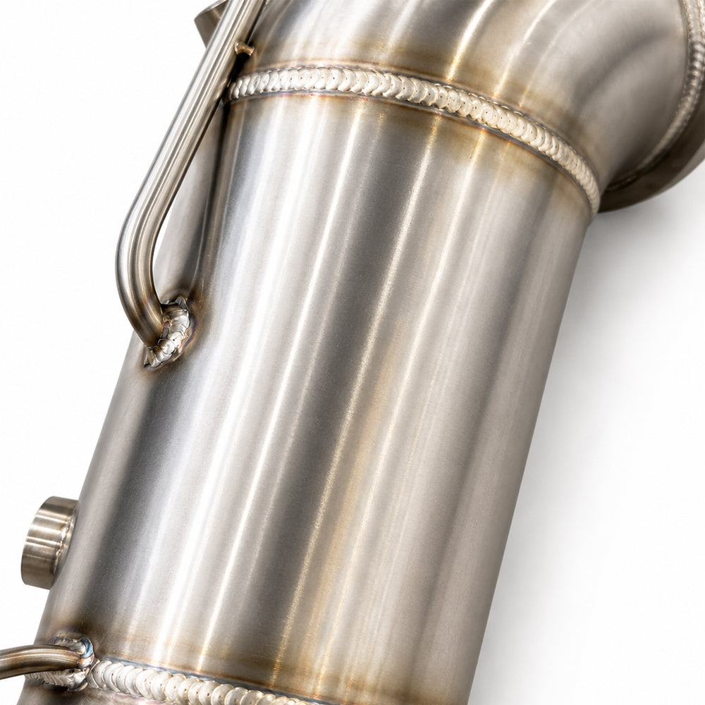 BMW B48 G & F CHASSIS CATLESS DOWNPIPE WITH OPF/GPF & V-Band