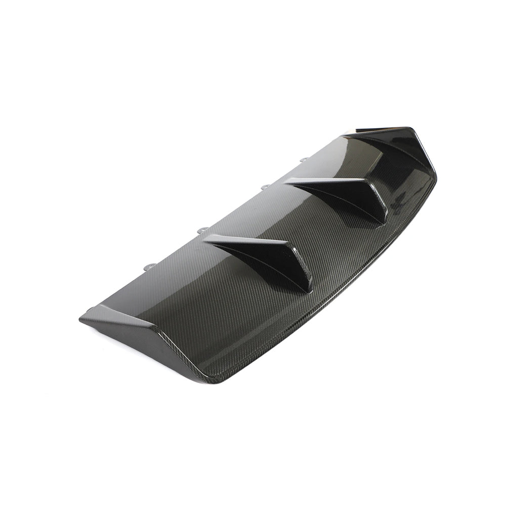 Porsche Taycan 9J1 Turbo S Dry Carbon Fiber Rear Lower Diffuser (2020–2021)