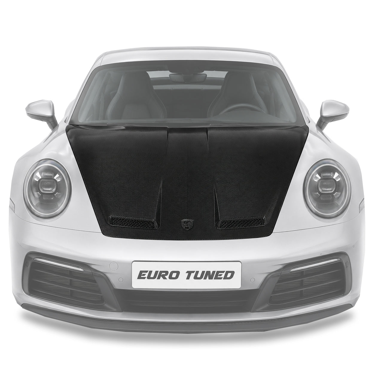 Porsche 911 992.1 Carrera S, 4S & GTS GT3-Style Dry Carbon Fiber Hood (2020–2023)