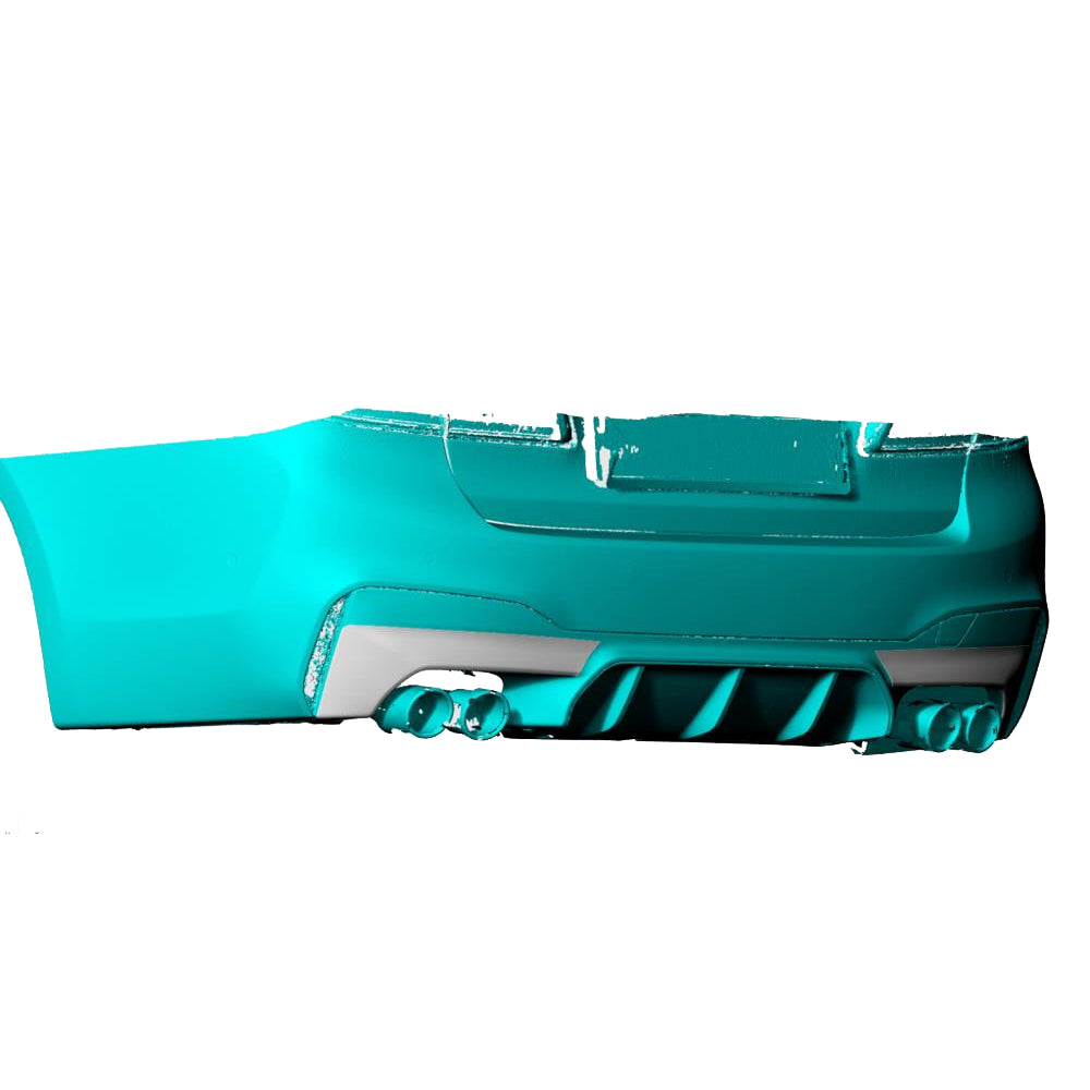 BMW M5 F90 CARBON FIBER REAR BUMPER TRIMS